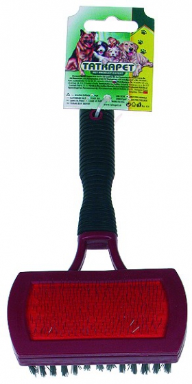 Szczotka plastikowa dwustronna 16x5cm