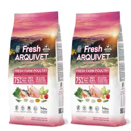 ARQUIVET FRESH Półwilgotna karma dla psa kurczak i ryba oceaniczna 20 kg