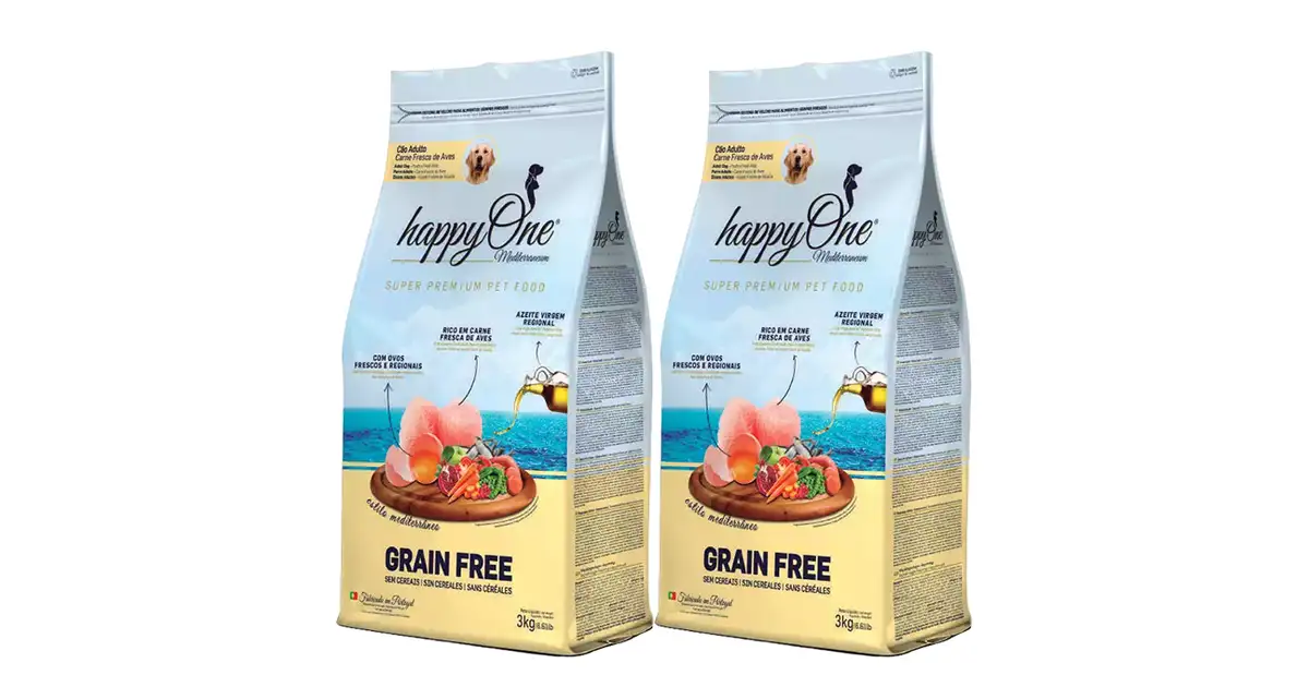 Zestaw x2] HappyOne Grain-Free Mediterraneum Adult dla psów