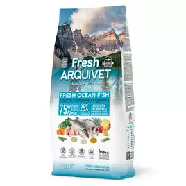 [Zestaw] ARQUIVET FRESH Półwilgotna karma dla psa ryba oceaniczna 10 kg
